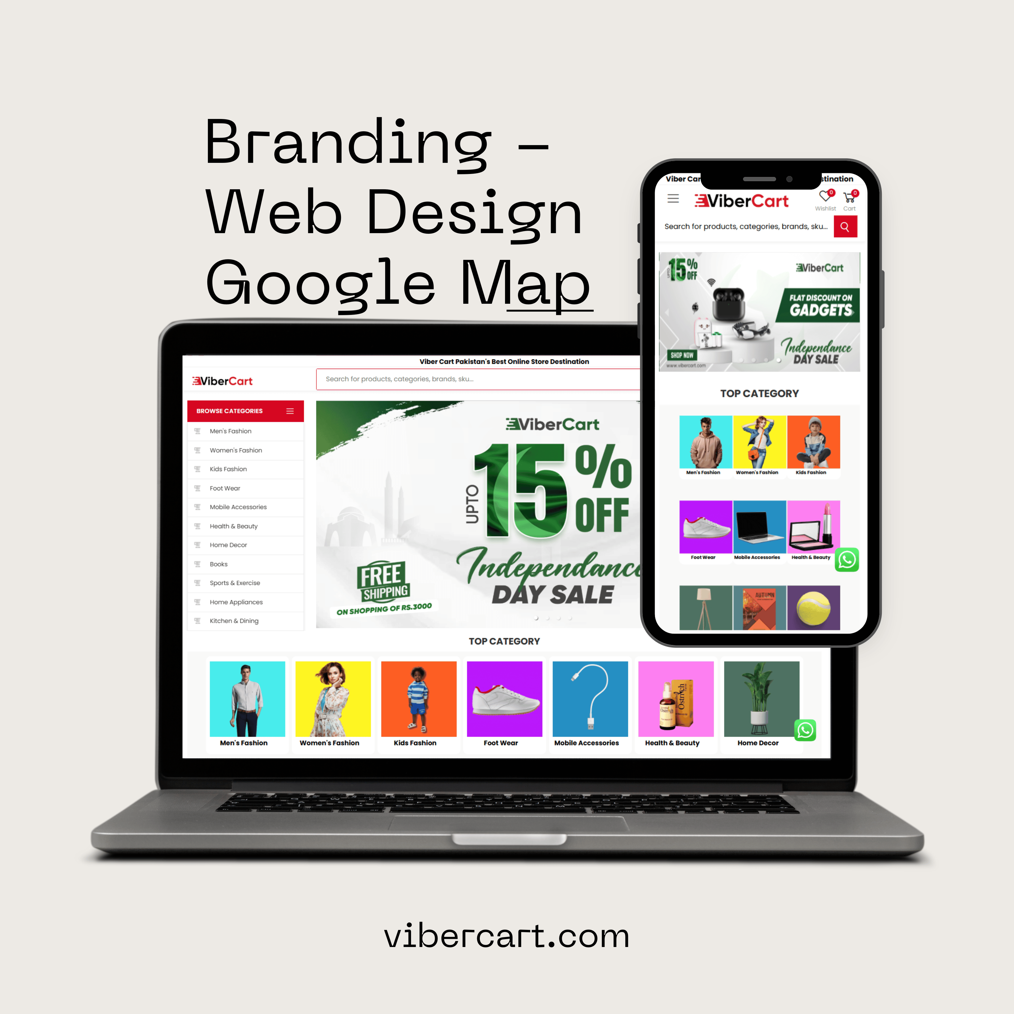 Vibercart - Google Ads, Website Design, SEO, Google Map Optimization
